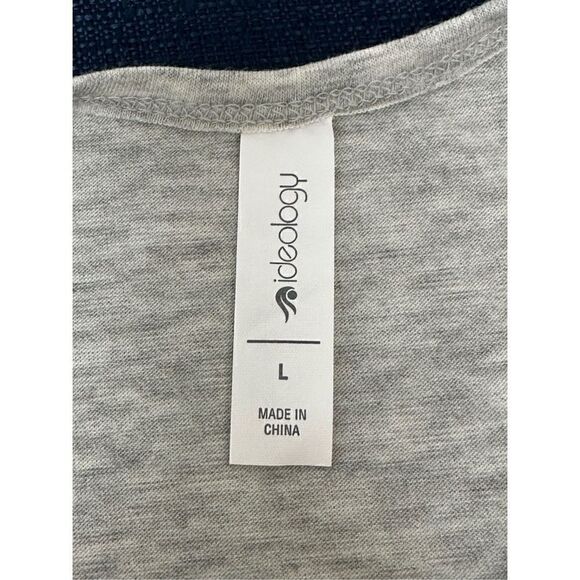 Ideology Women’s Grey Short Sleeve T-Shirt Top Size Large - Picture 9 of 12
